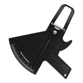 Slim Guide Skinfold Caliper in Black with Booklet