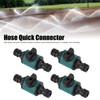 CHICIRIS Hose Quick Coupling with Shut-off Valve Set Male and