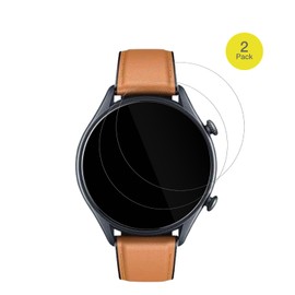 dipos FLEX 2x Schutzfolie klar passend für Motsfit Smartwatch 1.56 Zoll, 100% Displayabdeckung, Anti-Shock, Fingerprint Kompatibel, Case-Friendly, Full Cover Displayschutz Folie