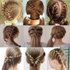 Doyime Hair Styling Tools [7 Pieces] Hair Braiding Tools Multi-functional