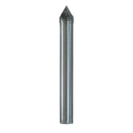 Ichinen Access Relief 28048 Carbide Cutter, Chamfering Type, 0.2 x 0.1 inches (6 x 3 mm)