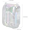 Diydeg Funda Transparente para Mini 12, Bolsa de Transporte rgida