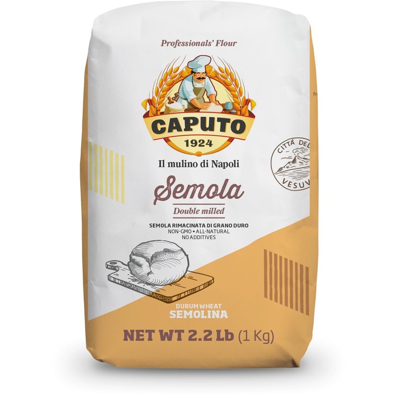 Molino Antimo Caputo '00' Flour + Semola Flour (4 bags)