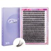 GAQQI Lash Clusters 320Pcs Individual Lashes 30D Mixed 9-16mm Eyelash