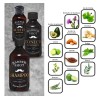 Kit Hidratante De Bergamota Para Cabello Barba Y Bigote
