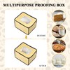 Bread Proofing Box with 50-130℉ Temp Control & 24H Timer,