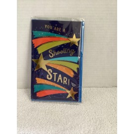 Viola NEW VOiLa Graduation Card -  You Are A Shooting Star! Envelope Included! Sealed