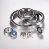 sourcing map 10pcs 6700-2RS Deep Groove Ball Bearings, Chrome Steel