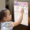 Mermaid Magnetic Dry Erase Chore Chart for Kids at Home,