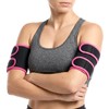 2 Pcs Neoprene Amplify Arm Bands, Arm Sweat Bands for