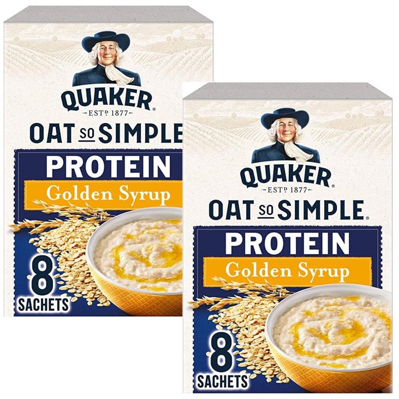 Porridge Bundle With Quaker Oat So Simple Protein Golden Syrup
