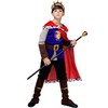 Kid's Medieval Prince King Costume (4-6Y)