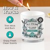 Pet-Pourri Pawsitively Fresh Pet Odor Deodorizer Candle, Burns Up to