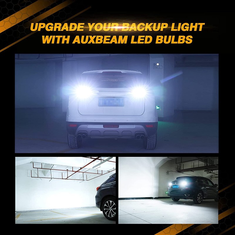 Auxbeam 912 921 LED Backup Light Bulbs, Canbus Error Free
