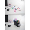 TV Remote Control Holder, Bedside Table/Desk Organizer, 3 Colour Options,