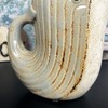 Whale Flower Jug Vase Ceramic Grey Distressed Decorative Water Serving