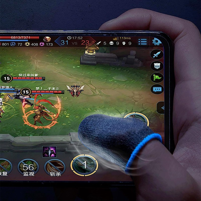 Magnet 12 Fingerschutzhüllen für Gaming-Finger – Touchscreen, optimiert Schuss, Touch