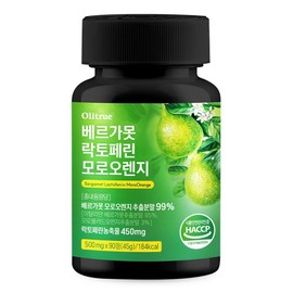 Ollitru Bergamot Lactoferrin Moro Orange, 1 unit, 90 tablets / 올리트루 베르가못 락토페린 모로오렌지, 1개, 90정