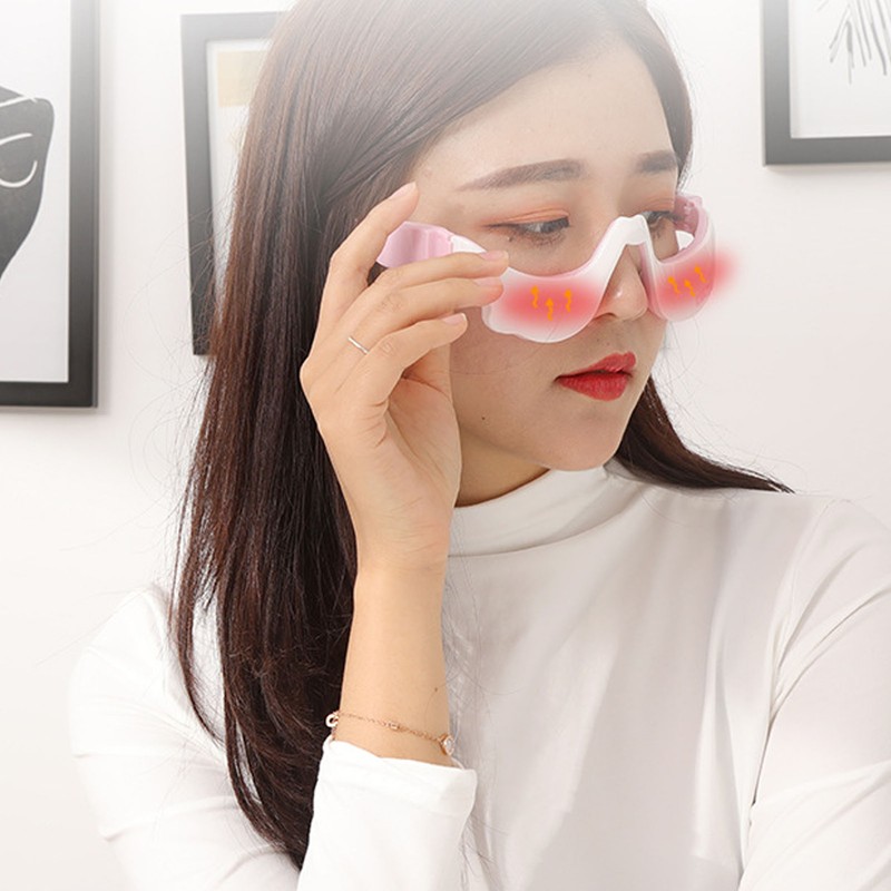 Eye Massage Machine Comfortable Electric Micro Current Hot Compress Heating