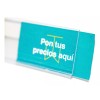 Exhivit Porta Precio Plano, Preciador Góndolas Autoservicios 12pzs