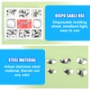 Matriz Dental con Clip de Resorte, 100 Piezas de Matriz