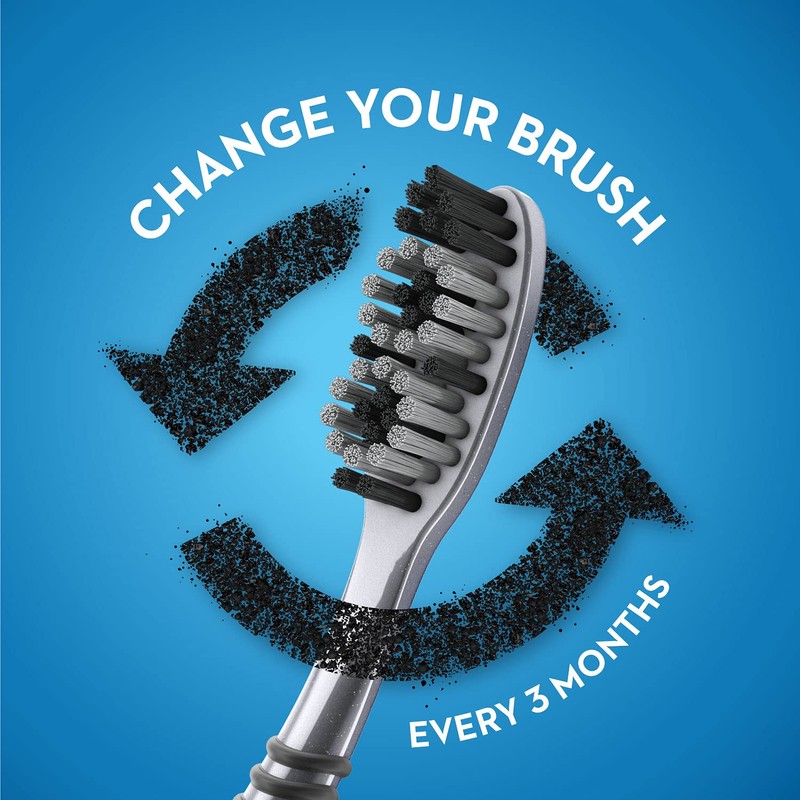 Oral B Cavity Defense 123 Soft Black Toothbrush (Pack of