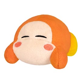 Sanei Boeki Kirby KPWW09 Kirby Play with Waddledi Plush Stuffed Toy (Suyasuya) W6 x D7.5 x H 5 cm Plush Toy
