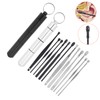 Set of 2 Earwax Remover Tool Kit, Stainless Steel Ear
