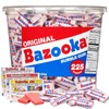 Bazooka Bubble Gum Bulk, 225 Count Tub of Chewing Gum