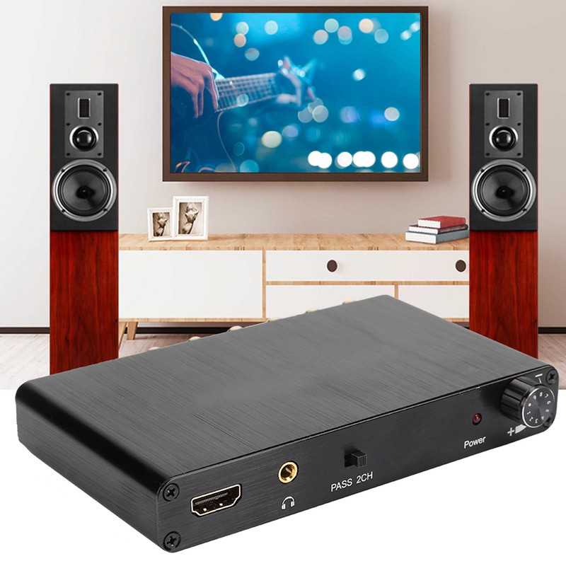 4K 3D HDMI 5.1 to Analog Output Digital Audio Decoder