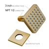 3 inch Big Stainless Steel Body Spray Shower Jet -