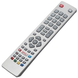 ROLLGAN SHW/RMC/0115 Replacement Remote Control Applicable for Sharp Aquos Smart TV LC32HG5141KF LC-32HG5141KF LC32HG5142KF LC-32HG5142KF LC32HG5151KF LC-32HG5151KF LC32HG5151KF LC32HG5151KF G5152GGKF