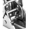 QWORK® 4 Pack Folding Lock Extension Self Locking Foldable Hinge