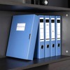 100 Folder Labels and 1 Black Marker Pen, Folder Classification