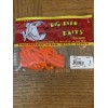 Big Bite Baits Curl Tail Grub Orange