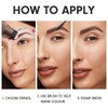 Eye Brow Stamp for Older Women Easy to Use Dark