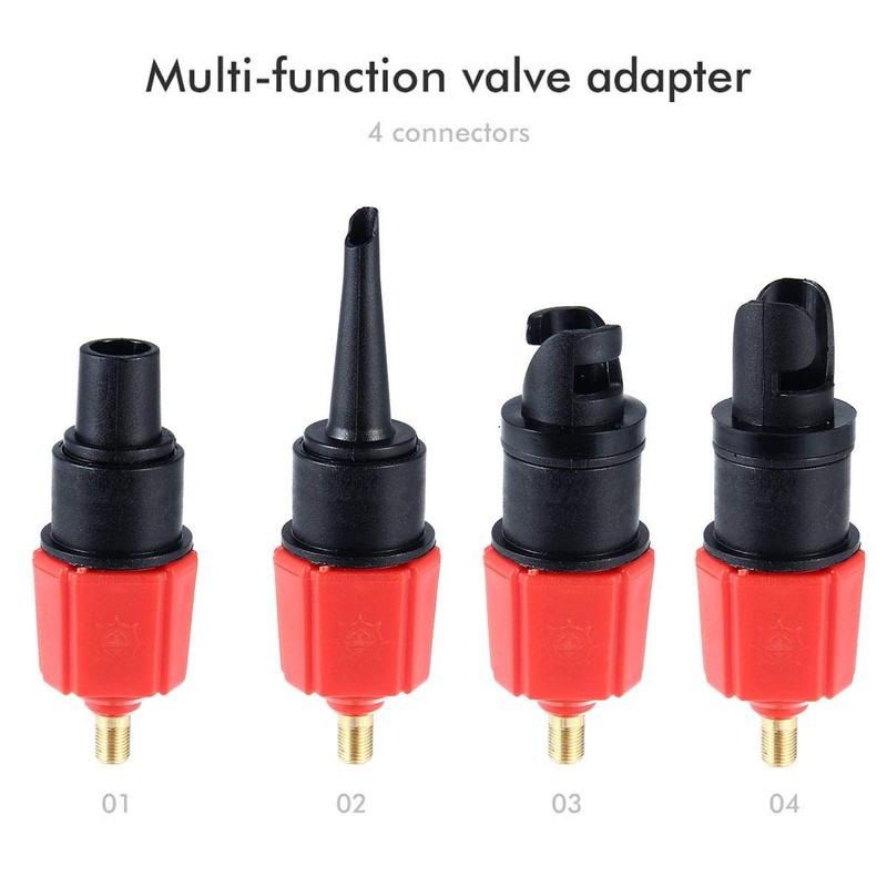Auoker 5 Pack SUP Pump Adaptor Air Pump Converter, Strong
