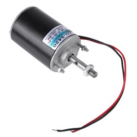Mini 12V/24V CW/CCW Permanent Magnet DC Motor Reversible Electric Gear Motor High Speed Low Noise for DIY Generator(DC 24V 6000RPM)