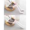 KOUTEI Soft Nylon Thigh High Socks, Ultra Long, Thigh Length,