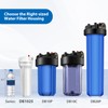 SimPure Whole House Water Filter Housing, Inline Water Filter for