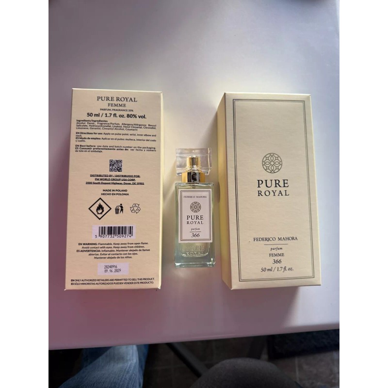 Federico Mahora Pure Royal Parfum 366 For Her Parfum
