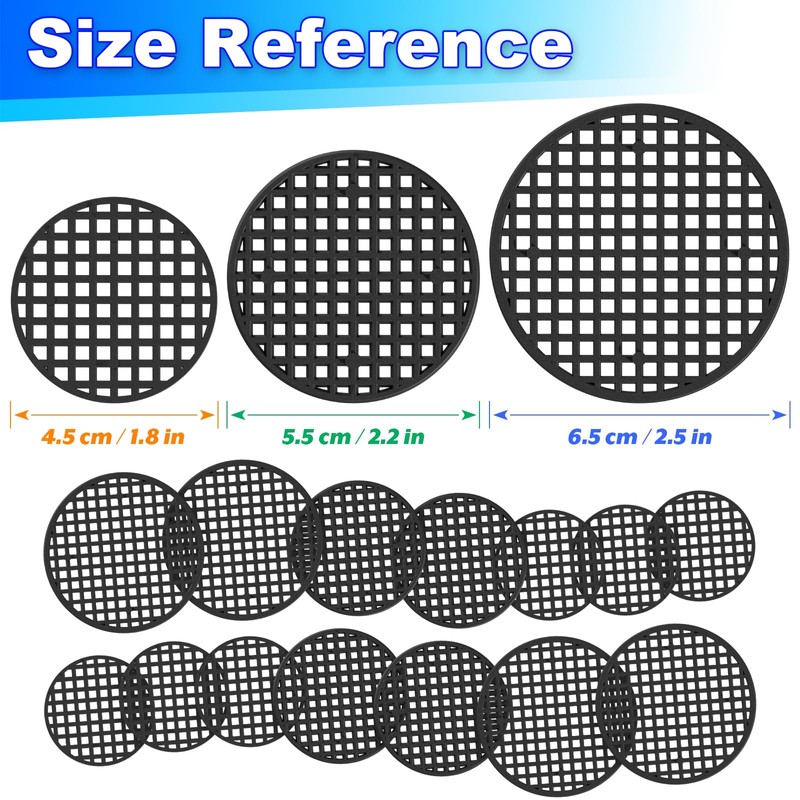 Cosmos Flower Pot Hole Mesh Insert Bottom Grid Pad Plastic