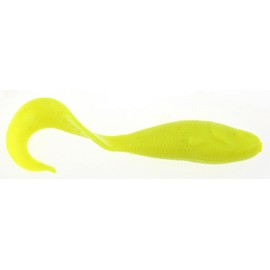 Berkley Gulp! Swimming Mullet Fishing Soft Bait, Chartreuse, 3in