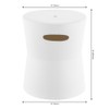 SAFAVIEH Home Collection Dijera Matte White Ceramic 16-inch Decorative Accent