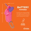 O2COOL Personal Mini Misting Fan - Portable Battery Operated Handheld