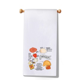 JXGZSO Argentina Empanadas Kitchen Towel Empanadas Lover Gift Food Housewarming Foodie Gift (CA Argentina Towel)