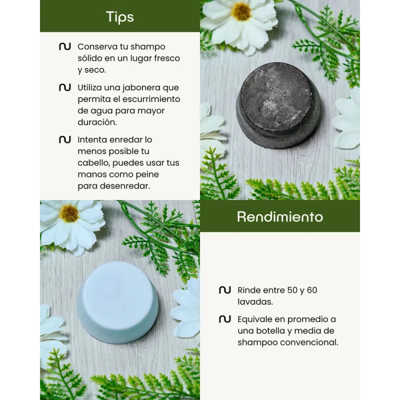 Kit Anticaspa Shampoo Y Acondicionador Sólido - Nuneth