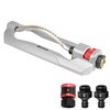 Eden 96218 Heavy Duty Turbo Oscillating Sprinkler, Covers Up to