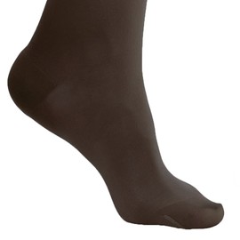 Ames Walker AW Style 280 Signature Sheers 20-30 mmHg Firm Compression Closed Toe Knee High Stockings Black Xlarge