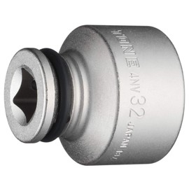 TONE HP4NV-32 Impact Socket 1/2" Drive Angle 0.5 inch (12.7 mm) x Width 1.3 inches (32 mm)